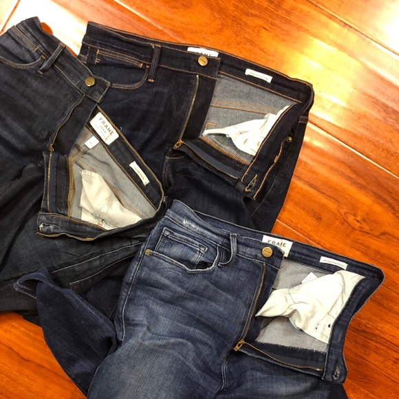 Frame High Risr Skinny Jeans Lot - Picture 15 of 15